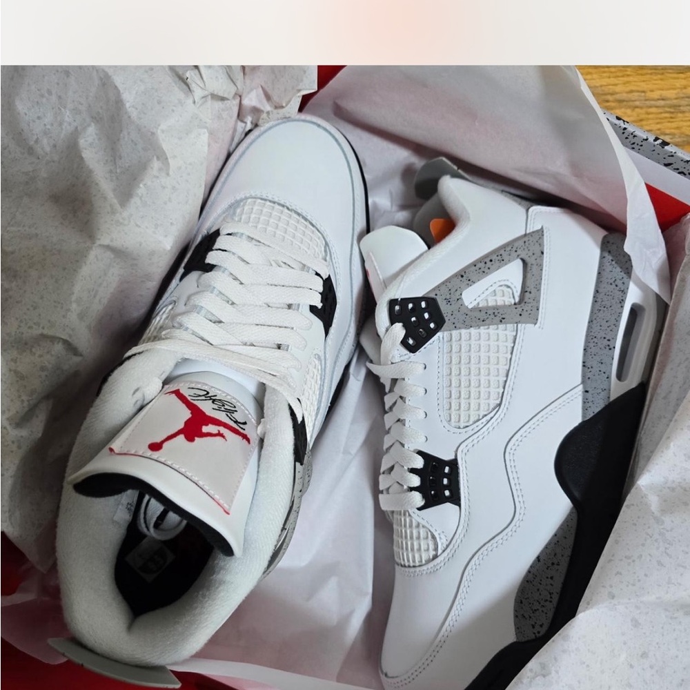 ‼️SOLD‼️ Air Jordan 4 Retro OG 'White Cement"' 2025 (MENS Size 9.5); NWB